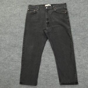 Vintage Levis 505 Jeans Men 38x30  Black Regular Fit Straight Leg Y2K